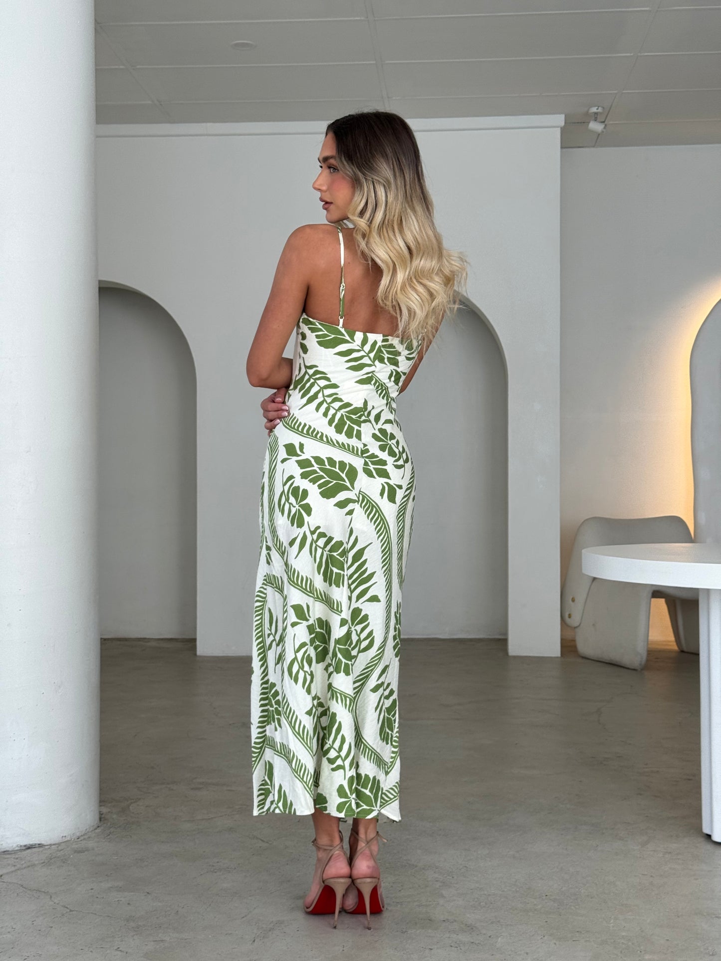 JASMIN DRESS - GREEN