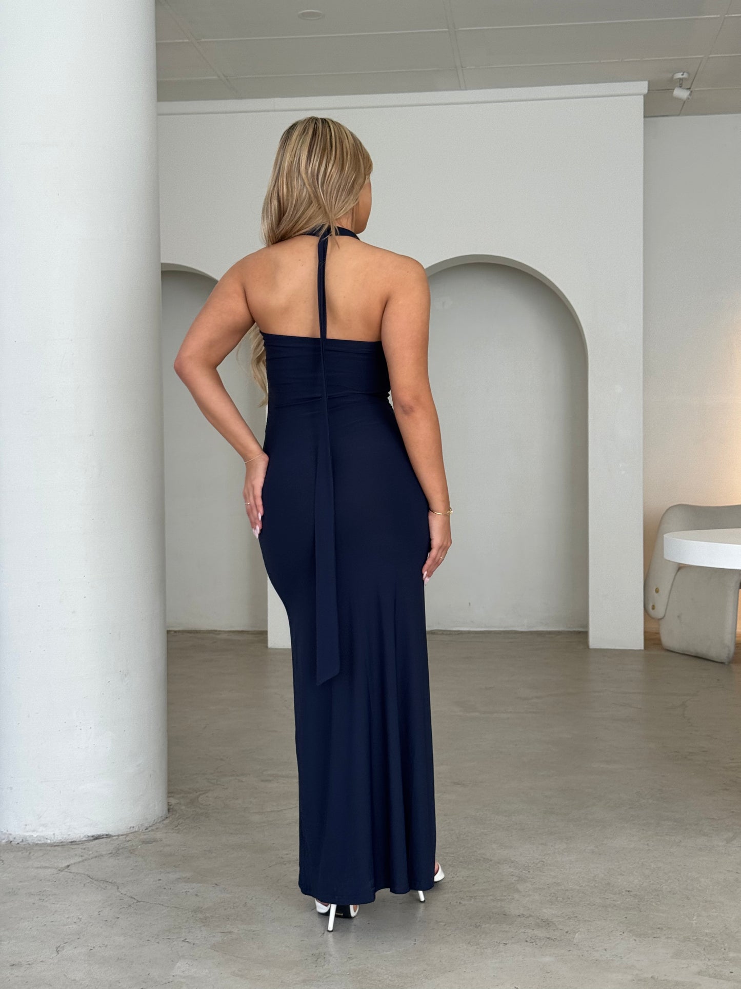 LYRA DRESS - DARK BLUE
