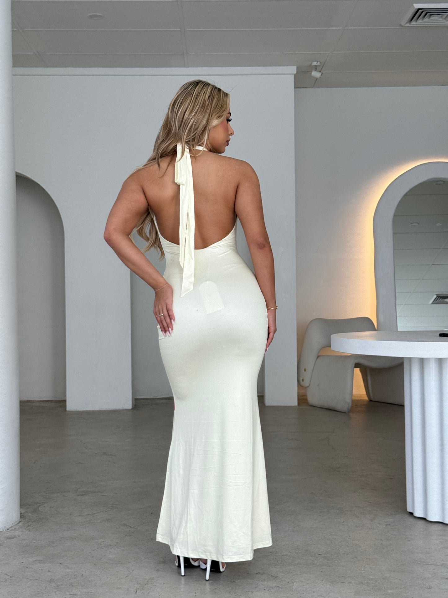 NATALIE DRESS - YELLOW