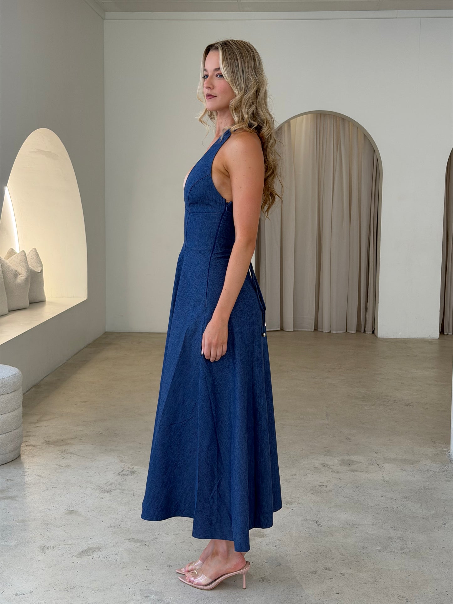 MAIA DRESS - LIGHT BLUE