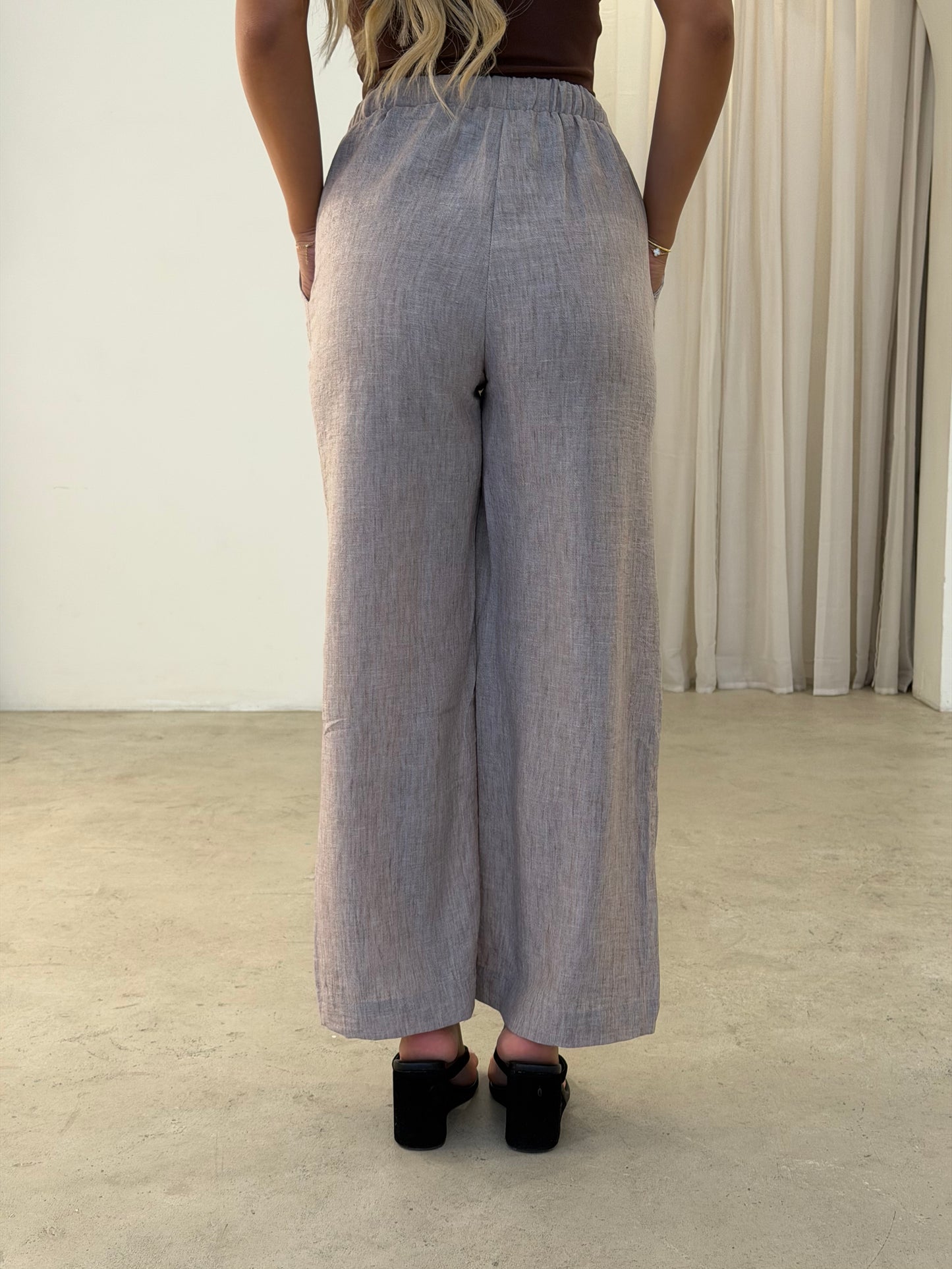 OCEAN PANTS - BEIGE