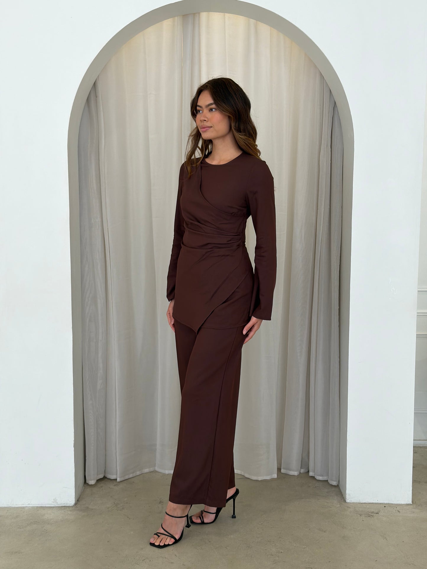 LANA SET - BROWN