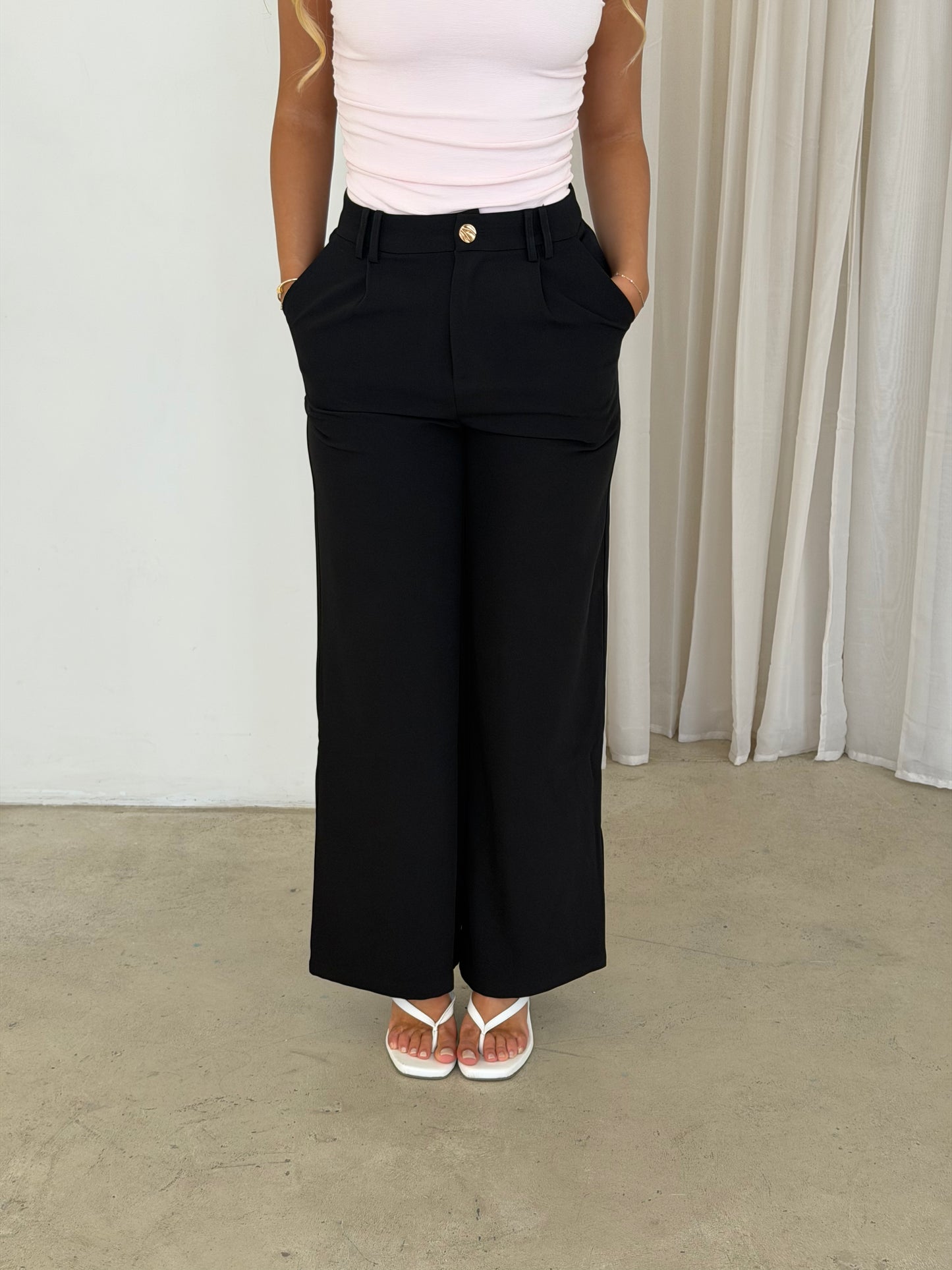 JORA PANTS - BLACK