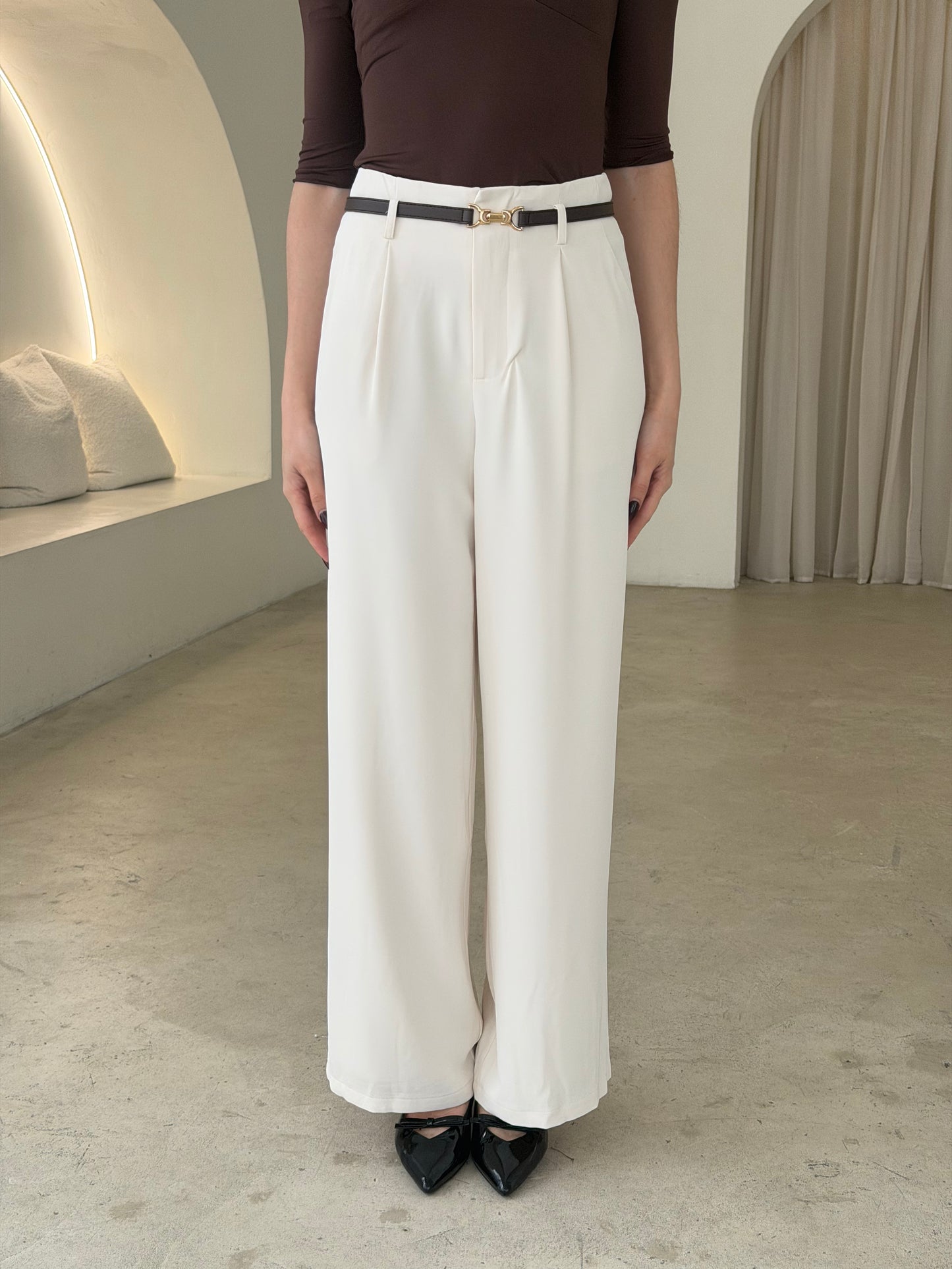 CARI PANTS - IVORY