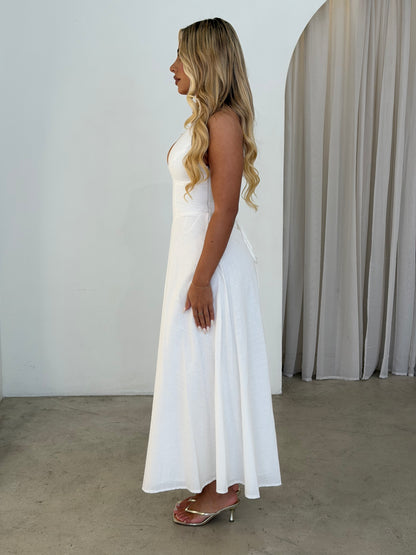 MAIA DRESS - WHITE
