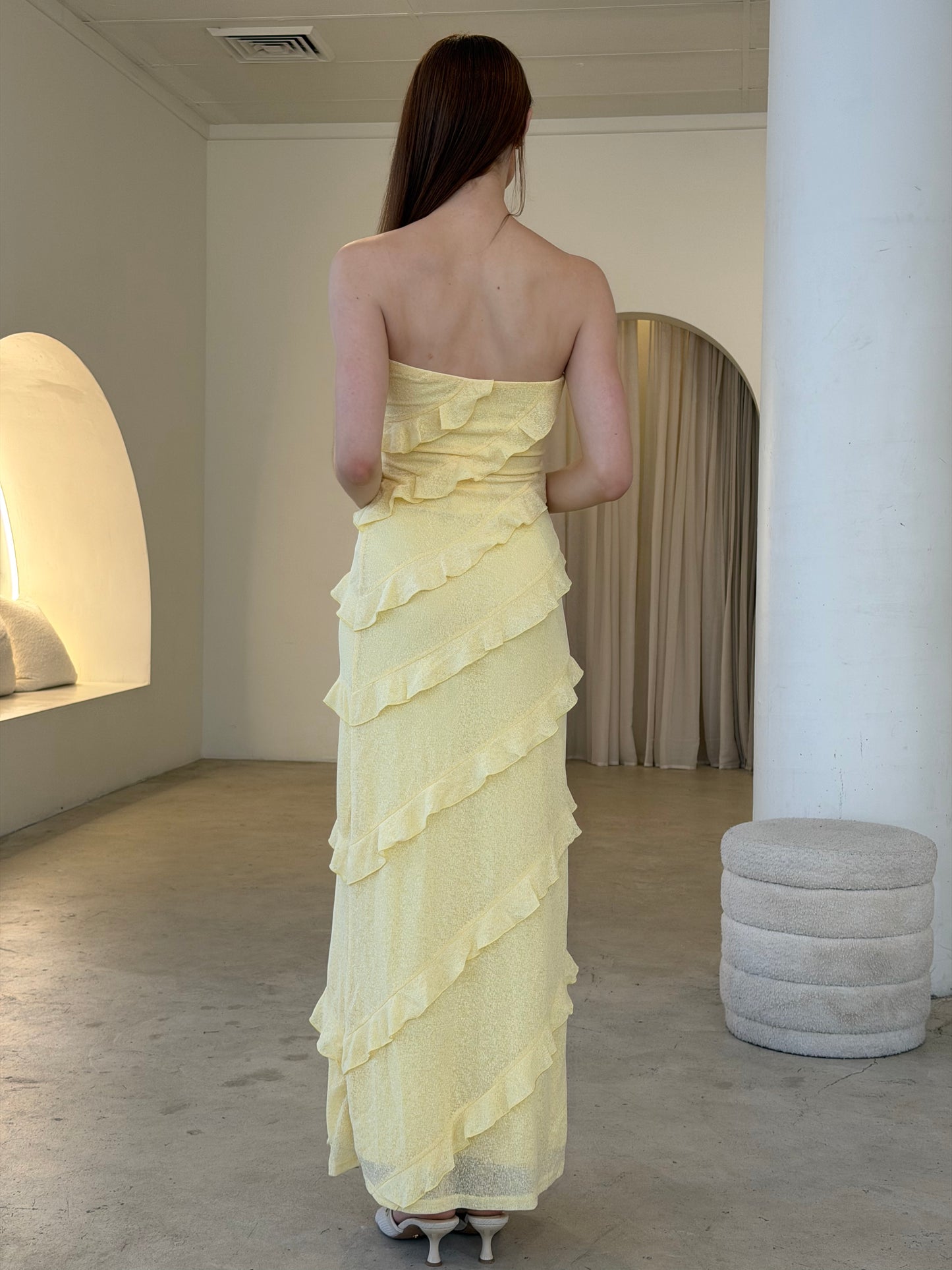 KAYLA DRESS - YELLOW