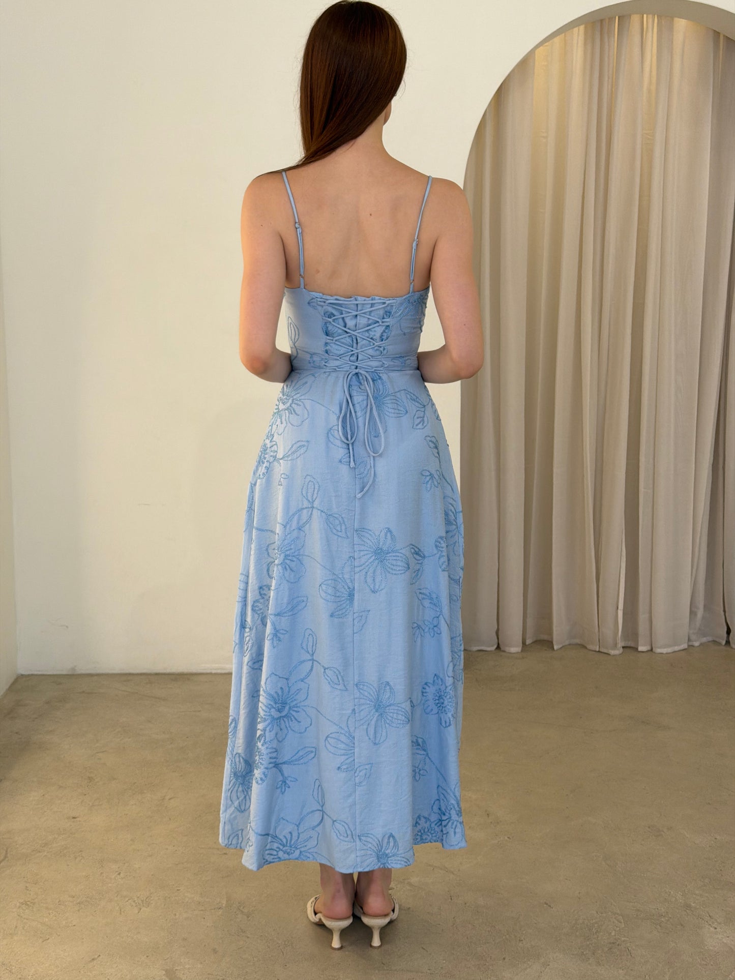 ZOZO DRESS - SKY BLUE