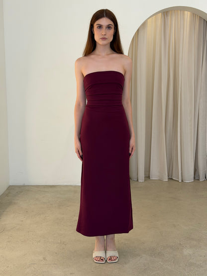 LIMA DRESS - WINE