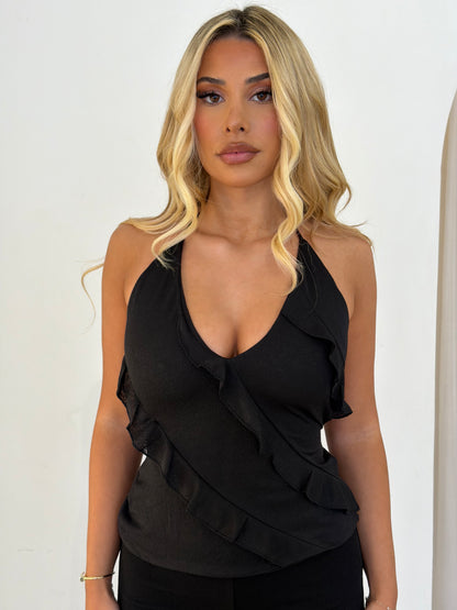 LUME TOP - BLACK
