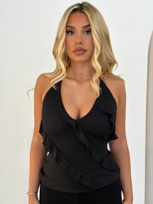 LUME TOP - BLACK