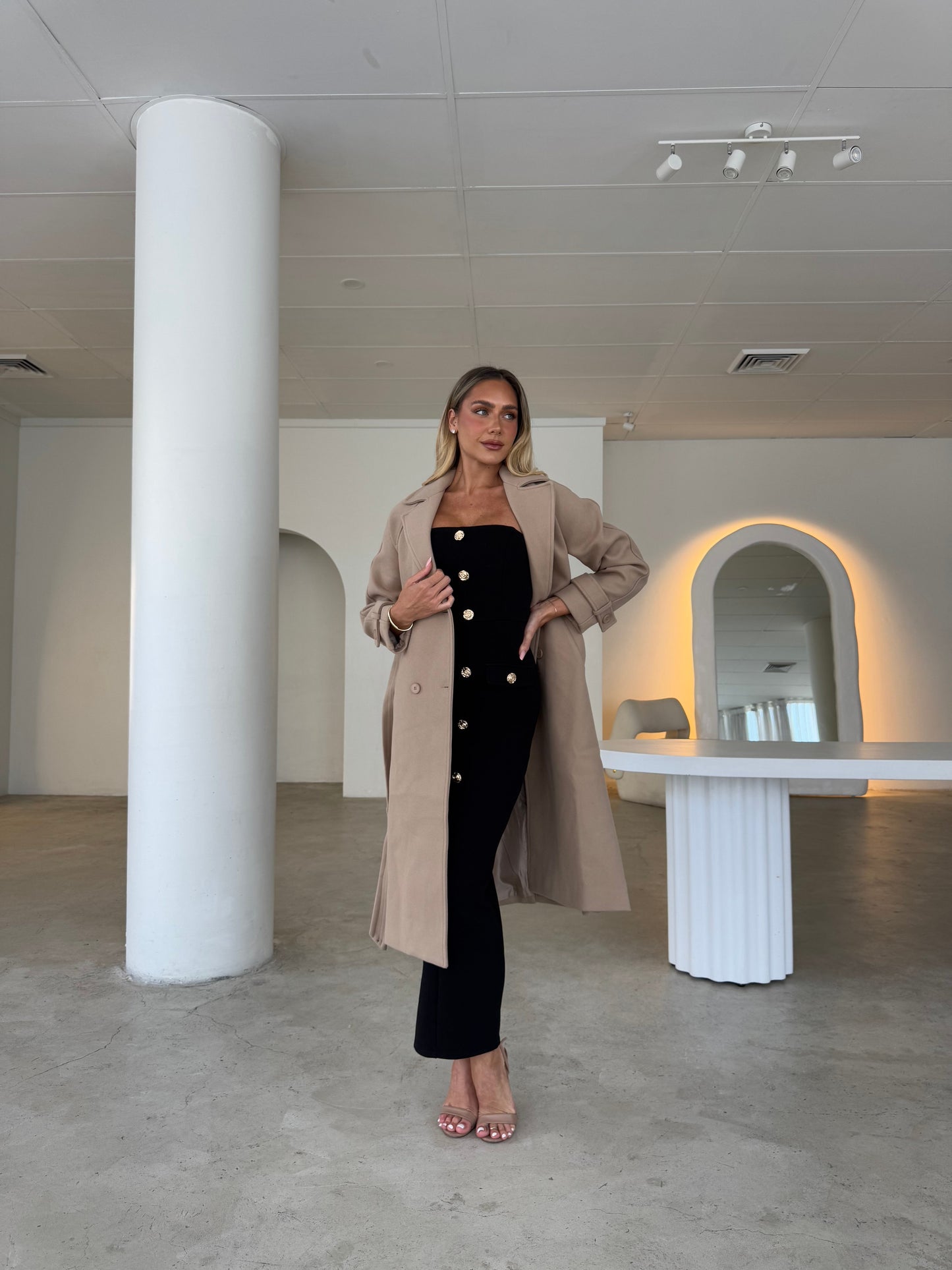 JAKIE JACKET - PEBBLE