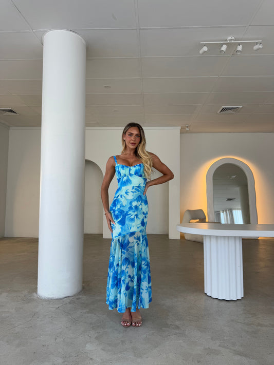 NICKY DRESS - BLUE