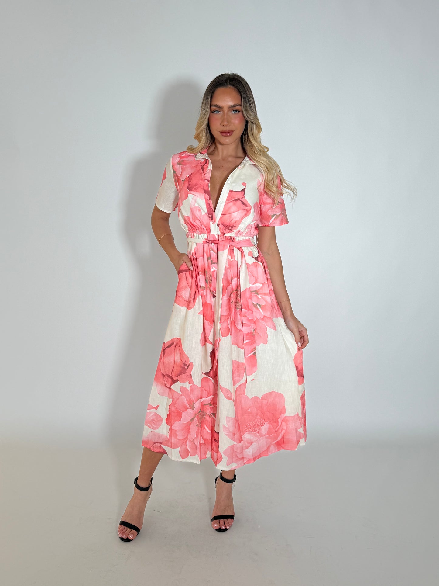 IZZY DRESS - PINK