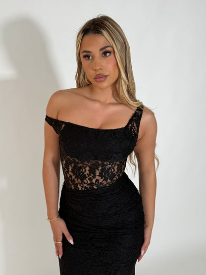 ANYA DRESS - BLACK
