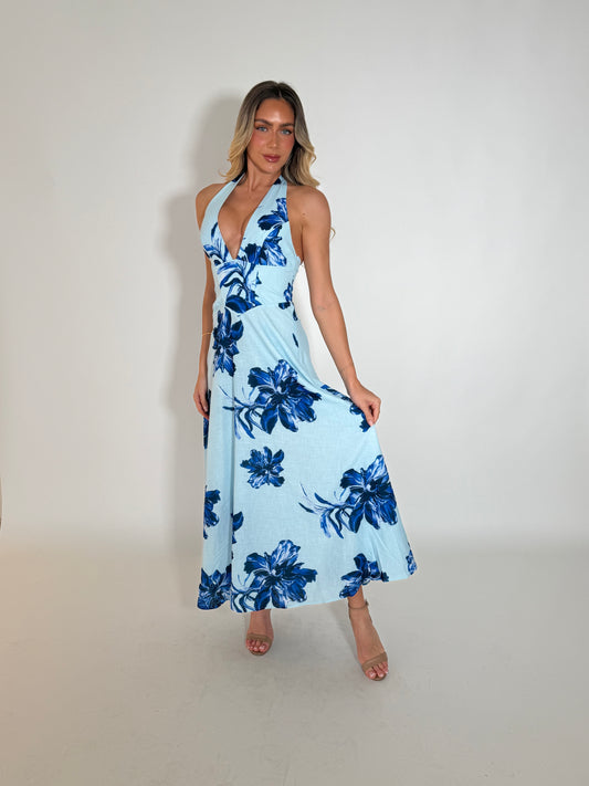 COVE DRESS - BLUE