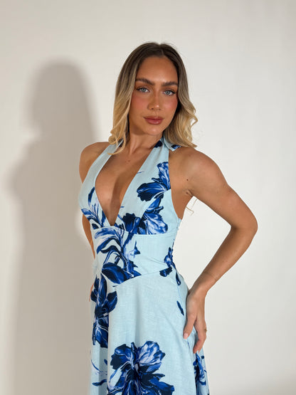 COVE DRESS - BLUE