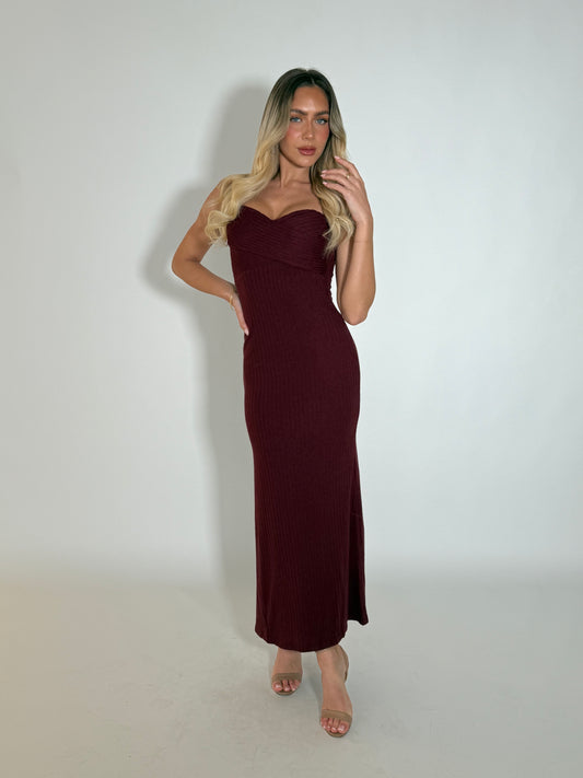 ROSEALIE DRESS - RED