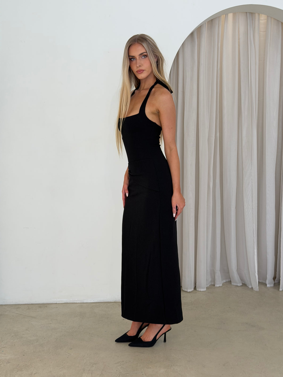 RITA DRESS - BLACK