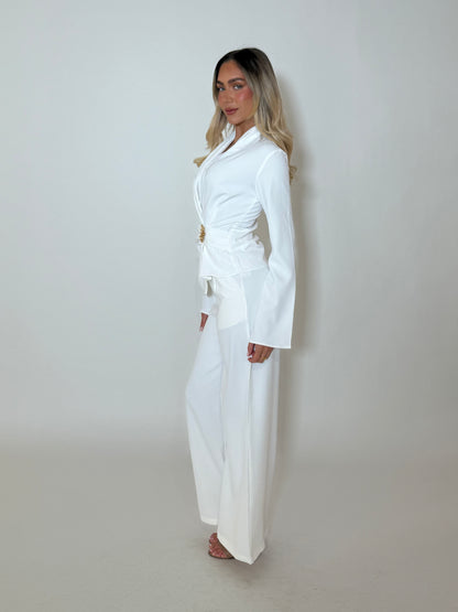 ROSE TOP - WHITE