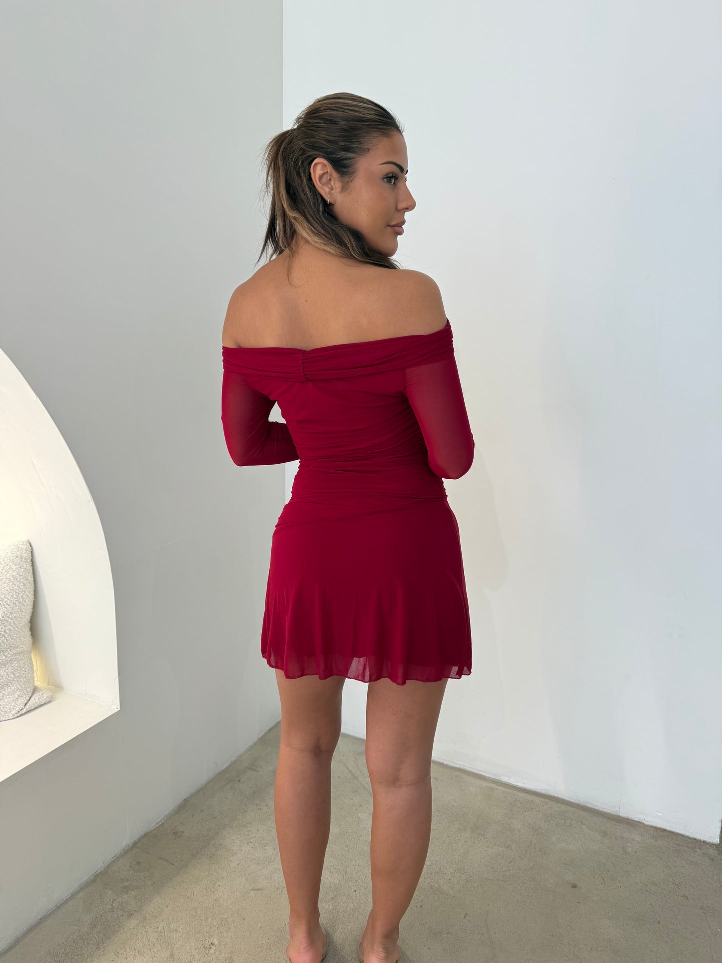 MAEB DRESS - RED