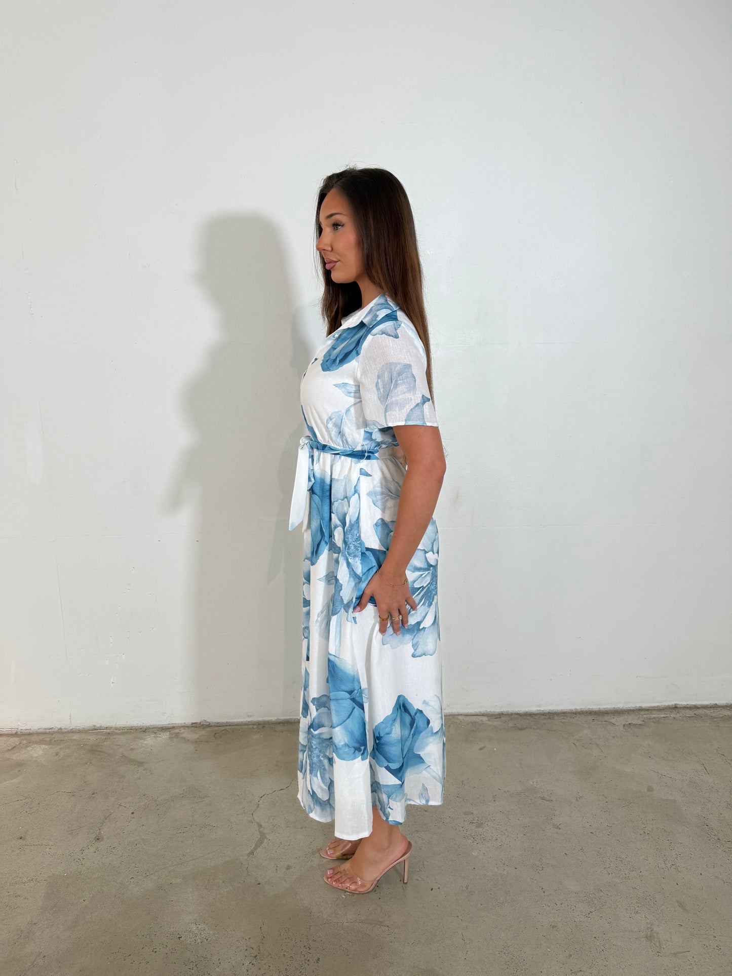 IZZY DRESS - BLUE