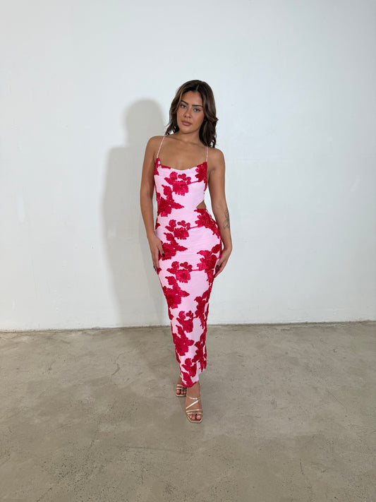 ZOE DRESS - PINK