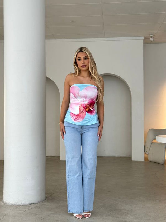 ESTHER TOP - BLUE
