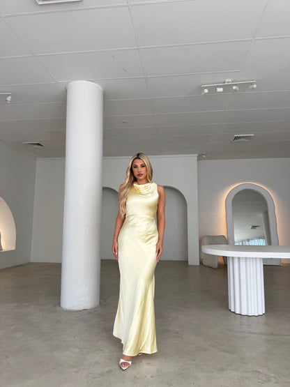 PORSHA DRESS - YELLOW