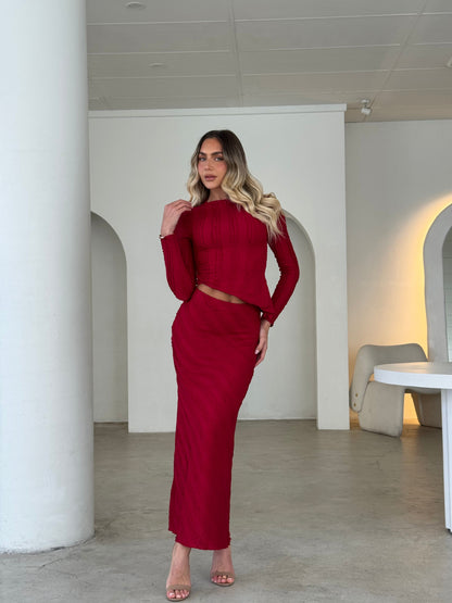 SAYLOR SET - MERLOT