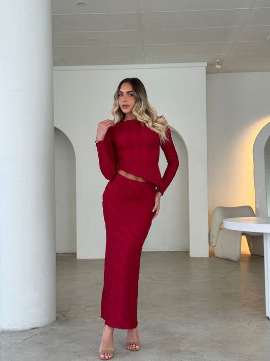 SAYLOR SET - MERLOT