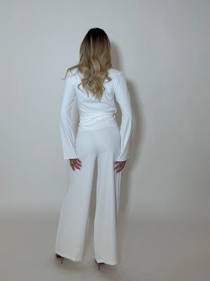 ROSE TOP - WHITE