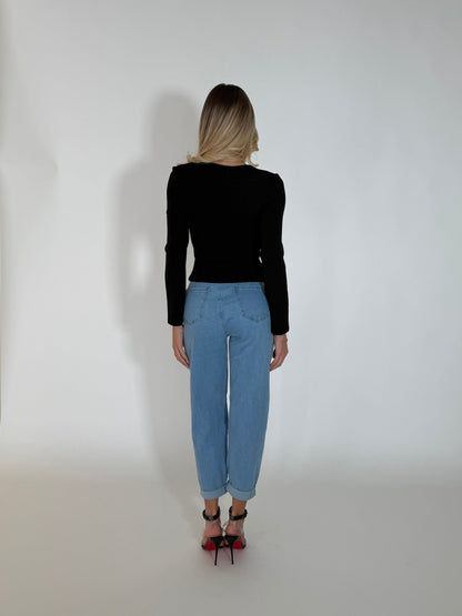 ESME TOP - BLACK
