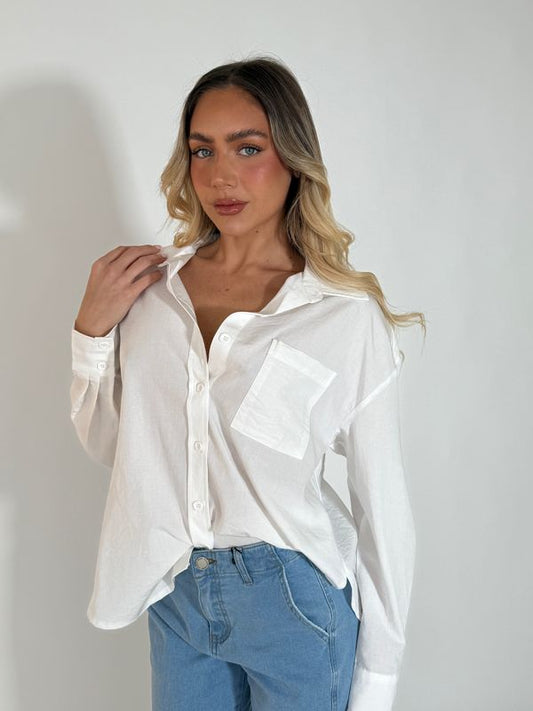 QUINN SHIRT - WHITE