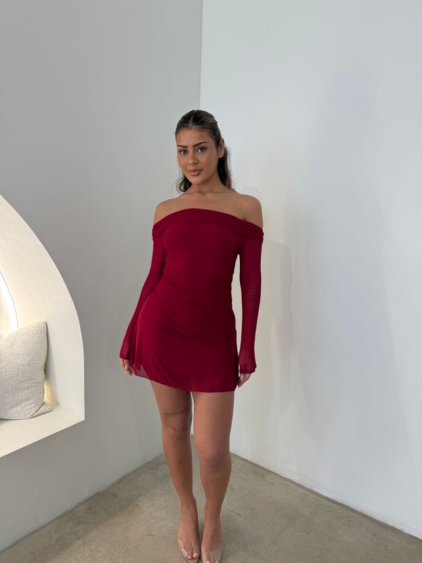 MAEB DRESS - RED