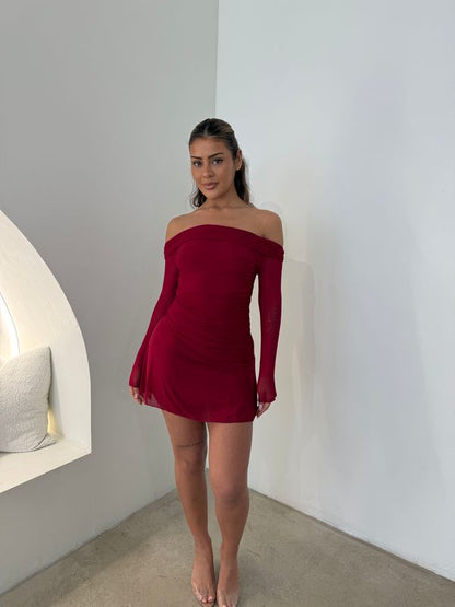 MAEB DRESS - RED
