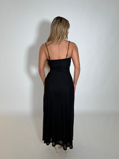 LYDIA DRESS - BLACK