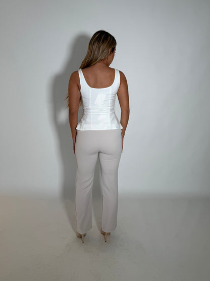 SUZ TOP - WHITE