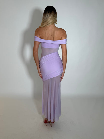 OVALIE DRESS - LILAC