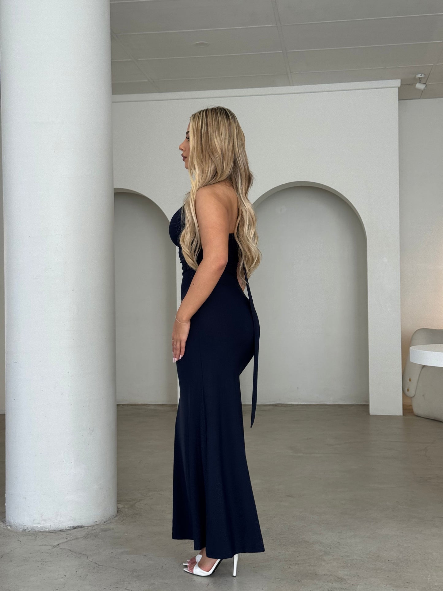 LYRA DRESS - DARK BLUE