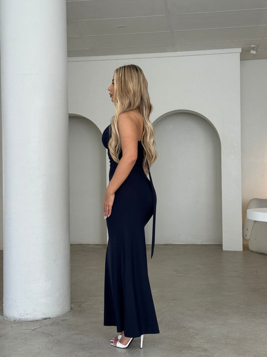 LYRA DRESS - DARK BLUE