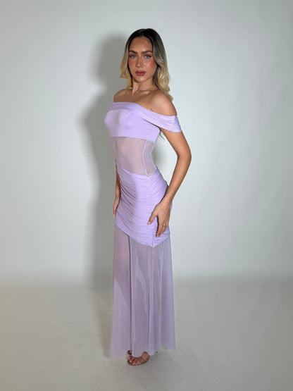 OVALIE DRESS - LILAC