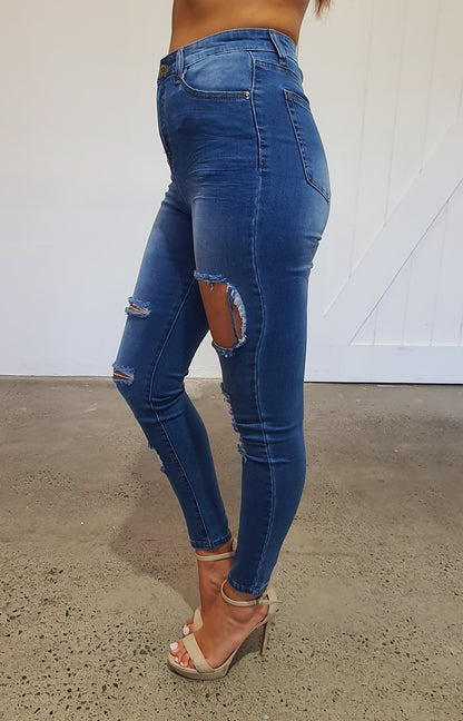 SPRING FEVER JEANS - DENIM