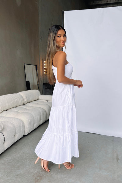 KAIRA DRESS - WHITE