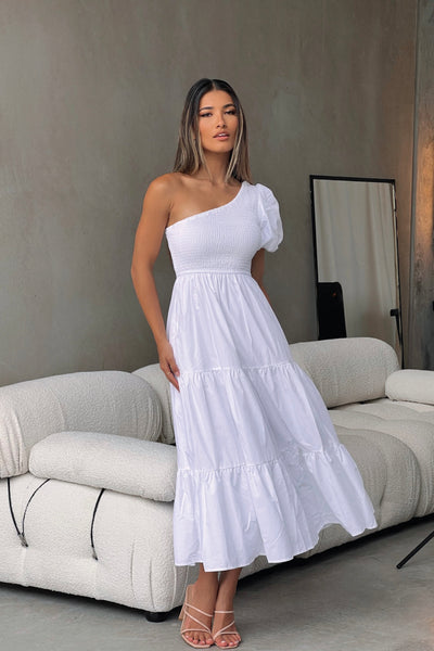 KAIRA DRESS - WHITE